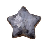 Handmade Craved 30mm Gemstone Star Ornament for Decoration