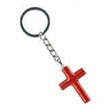 Red Jasper Cross Pendant 27X40mm Gemstone Jewelry Necklace Earrings