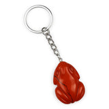 1.0Inch Frog Gemstone Pendant Keychain #KC2309S-A1