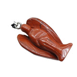 Handmade Craved 1.0Inch Gemstone Angel Pendant For Making Jewelry #SP1531