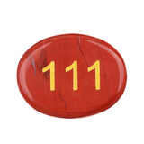 Worry Healing Palm Stones for Meditation Prayer Home Decor with ( Number )-35x45MM #SP1904G-W10