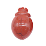 1.0Inch Hand Carved Beetle Gemstone Figurine Animal Ornament for Home Office Desk Decor #SP2315