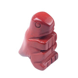 1.0 Inch Hand Carved Gemstone Dinosaur Figurine Animal Ornament for Home Office Desk Decor #SP2318