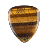 Black Obsidian Pick for Electric Guitar Bass String Instrument Playing Gift Handmade Craved Disc 27x32mm Pendant Decor
