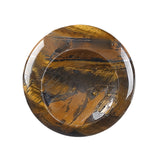 Natural Stone 40MM Disc Gemstone Worry Stone Thumb Palm Pocket Crystal Therapy Stress Relief