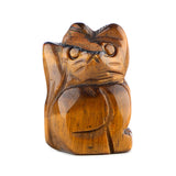 1" Gemstone Cat Figurine - Hand-Carved Healing Crystal