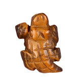 1" Gemstone Crocodile Figurine - Reiki Crystal Animal Statue