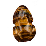 1Inch Handmade Carved Gemstone Frog Ornament For Home Office Desk Decor Mini Stone Animal Figurine Statue Reiki Healing Crystal #SP2309