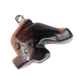 1.0Inch Dolphin Gemstone Pendant for Making Jewelry #SP2310S-25MM