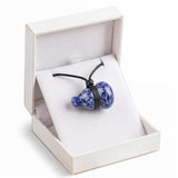 12x20MM Natural Stone Gourd Pendant Necklace in Gift Box Adjustable Healing Crystal Calabash Amulet