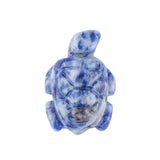 1" Gemstone Tortoise Figurine - Natural Stone Office Decor