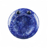 Natural Stone 40MM Disc Gemstone Worry Stone Elf Thumb Palm Pocket Crystal Therapy Stress Relief