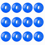 Wholesale 12PCS Round Gemstone Beads Drilled 5mm Large Hole Polished Stone Ball for DIY Jewelry Making