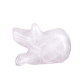 1.0Inch Hand Carved mouse Gemstone Figurine Ornament for Home Office Desk Decor #SP1878