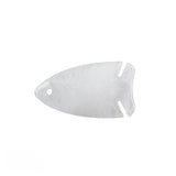 Fish Shape Gemstone Pendant for DIY Making Jewelry #SP2016 -22x40mm Natural Stone Charms  12 Varieties Available