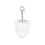 Gemstone Guitar Pick Pendant Charms for Bag Tag DIY Jewelry With Lobster Clasp SP2030-BT