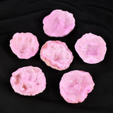 Dreamy Electroplated Agate Geode Specimen – Colorful Crystal Cluster Decor (3-5cm)