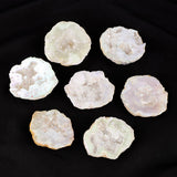 Dreamy Electroplated Agate Geode Specimen – Colorful Crystal Cluster Decor (3-5cm)