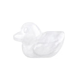 1" Gemstone Duck Figurine - Natural Stone Desk Ornament