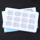 1.0Inch Handmade Carved Gemstone Pig Ornament 12PCS IN Box for Home Office Desk Decor  #SP2305-12PA
