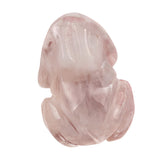 1Inch Handmade Carved Gemstone Frog Ornament For Home Office Desk Decor Mini Stone Animal Figurine Statue Reiki Healing Crystal #SP2309