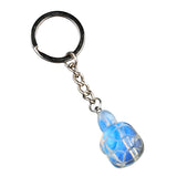 Gemstone Tortoise Keychain - Healing Crystal Bag Charm