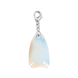 Gemstone Fish Pendant Charms Tag for Bag Keychain 22x40MM #SP2016S-BT