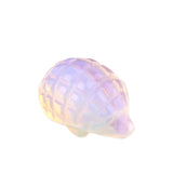 1.0Inch Handmade Carved Gemstone Hedgehog Ornament For Home Office Desk Decor Mini Stone Animal Figurine Statue Reiki Healing Crystal #SP2308