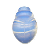 1.0Inch Hand Carved Beetle Gemstone Figurine Animal Ornament for Home Office Desk Decor #SP2315