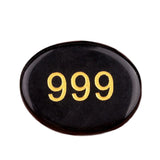 Worry Healing Palm Stones for Meditation Prayer Home Decor with ( Number )-35x45MM #SP1904G-W10
