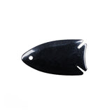 Fish Shape Gemstone Pendant for DIY Making Jewelry #SP2016 -22x40mm Natural Stone Charms  12 Varieties Available