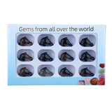 1.0Inch Dolphin Gemstone Ornament 12PCS IN Box for Home Office Desk Decor  #SP2310-12PA