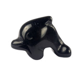1.0Inch Dolphin Gemstone Ornament For Home Office Desk Decor Handmade Craved Stone Animal Figurine Statue Reiki Healing Crystal #SP2310