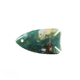 Fish Shape Gemstone Pendant for DIY Making Jewelry #SP2016 -22x40mm Natural Stone Charms  12 Varieties Available