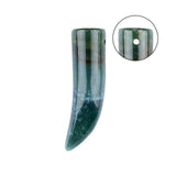 Ox-Horn & Pepper Gemstone Pendant  for Jewelry Making #SP2017