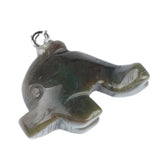 1.0Inch Dolphin Gemstone Pendant for Making Jewelry #SP2310S-25MM