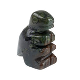 1.0 Inch Hand Carved Gemstone Dinosaur Figurine Animal Ornament for Home Office Desk Decor #SP2318