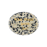 Worry Healing Palm Stones for Meditation Prayer Home Decor with (WhatWould Jesus Do? )35x45MM #SP1904G-W14