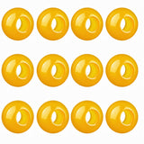 Wholesale 12PCS Round Gemstone Beads Drilled 5mm Large Hole Polished Stone Ball for DIY Jewelry Making
