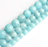 Minimalist Spiritual Strength Bracelet - Natural Blue Jasper Tiny Beads Amulet - Meaningful Friendship & Protection Gift for Couples
