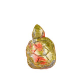 1" Gemstone Tortoise Figurine - Reiki Crystal Desk Decor