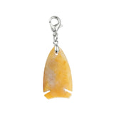 Gemstone Fish Pendant Charms Tag for Bag Keychain 22x40MM #SP2016S-BT