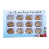 1.0Inch Dolphin Gemstone Ornament 12PCS IN Box for Home Office Desk Decor  #SP2310-12PA