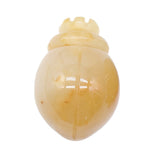 1.0Inch Hand Carved Beetle Gemstone Figurine Animal Ornament for Home Office Desk Decor #SP2315