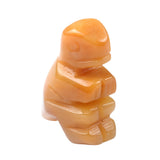 1.0 Inch Hand Carved Gemstone Dinosaur Figurine Animal Ornament for Home Office Desk Decor #SP2318