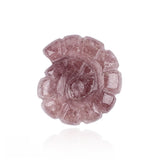 1.0 Inch Natural Crystal Snail Conch Shell Figurine – Double-Sided 3D Hand-Carved Gemstone Snail, No-Hole Decorative Ornament for Miniature Landscape Home Decor (Unique Crystal Craft) #SP1982