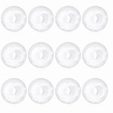 Wholesale 12PCS Round Gemstone Beads Drilled 5mm Large Hole Polished Stone Ball for DIY Jewelry Making