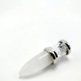Natural gem crystal bullet head gravel Pendant Random Natural Gemstone Healing Chakra Bullet Charms Semi-Precious Gemstone