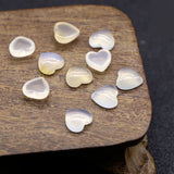 10MM Heart Gemstone Cabochon for Making Jewelry