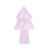 Fashion Various Size 40*60MM Natural Crystal Gemstone Christmas Tree Shape Table Top Decoration Pendant Delicate Jewelry